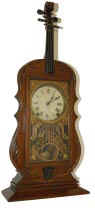 Seth Thomas Violin clock, first made in the 1800's. — Antique Clocks Price Guide