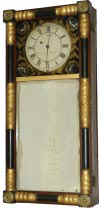 New Hampshire Mirror Clock, ca 1820. — Antique Clocks Price Guide