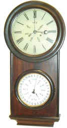 L.F. and W.W. Carter Calendar, Bristol Conn. Cased in Lewis Calendar No. 2 circa 1862-1868. — Antique Clocks Price Guide