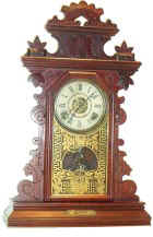 Ingraham parlor clock, ca.1880-1890's. — Antique Clocks Price Guide