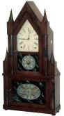 Terry & Andrews, Bristol, Ct, signed on the movement and label. — Antique Clocks Price Guide