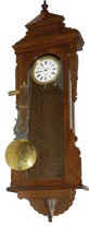New Haven Clock Co. "Regulator No. 9" ca 1883. — Antique Clocks Price Guide