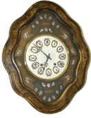 French picture frame clock, ca 1880. — Antique Clocks Price Guide