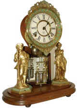 Ansonia Clock Co. "Crystal Palace No. 1 Extra", ca 1880. — Antique Clocks Price Guide