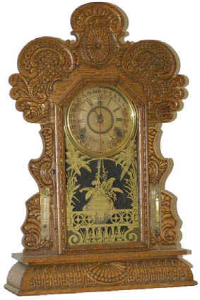 E. Ingraham & Co. kitchen clock, the "Gila", ca 1915. — Antique Clocks Price Guide