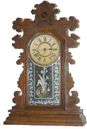 Ansonia Clock Co. parlor clock, "Berkeley", ca 1894. — Antique Clocks Price Guide