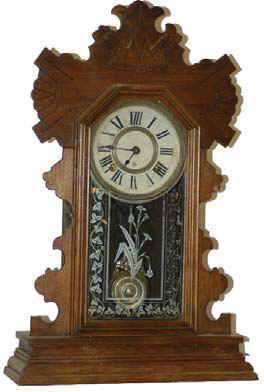 Ansonia Clock Co. parlor clock, "Buffalo", ca 1901. — Antique Clocks Price Guide