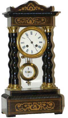French Empire mantle clock, ca 1885. — Antique Clocks Price Guide