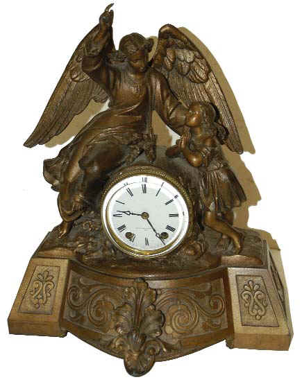 Seth Thomas Sons & Co. New York, signed on the porcelain dial. — Antique Clocks Price Guide
