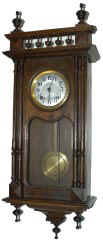 French Repeater, balcony top, four full column, box clock. — Antique Clocks Price Guide