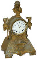 "Seth Thomas Sons & Co. N.Y.", on the nice one piece porcelain dial. — Antique Clocks Price Guide