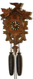 Cuckoo clock, 8 day, made by, "Herbert Herr, Tribers, Germany". — Antique Clocks Price Guide