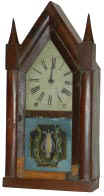 "C. S. Sperry, New York", 8 day steeple, double fusee. — Antique Clocks Price Guide