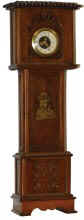 Miniature grandfather clock, made by a person very handy with tools. — Antique Clocks Price Guide