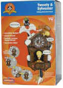 Looney Tunes "Tweety & Sylvester", Talking Animated Clock. — Antique Clocks Price Guide