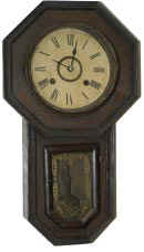 Japanese drop, wall clock. — Antique Clocks Price Guide