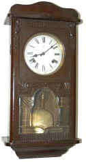 Junghans wall box clock, simple but has a lot of extra goodies. — Antique Clocks Price Guide