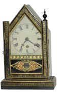 Mini one day steeple clock. — Antique Clocks Price Guide