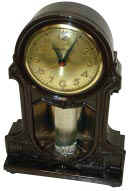 Mastercrafter Clock Co. "Lava Tube". — Antique Clocks Price Guide
