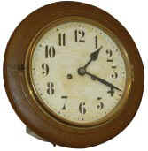 German gallery clock, 8 day time and strike. — Antique Clocks Price Guide