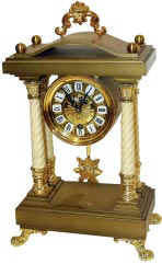 Contemporary shelf clock, — Antique Clocks Price Guide
