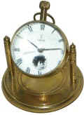Ball-Watch clock, glass both sides, winds on top. — Antique Clocks Price Guide
