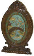 "Blossom Time" Table Art Clock, ca 1928. — Antique Clocks Price Guide