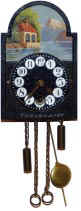 German cuckoo type clock, signed, "Tellskapelle". — Antique Clocks Price Guide