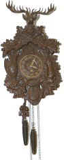 Lux Clock Mfg. Co. Waterbury, Conn., 30-hour cuckoo. — Antique Clocks Price Guide