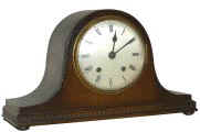 "Essell-British", tambour clock. — Antique Clocks Price Guide