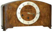 Gustav Becker mantle clock, Westminster chimes. — Antique Clocks Price Guide