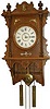 Waterbury Clock Co. hanging "Study", we just don't know which one it is.