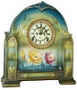 Ansonia Clock Co. Royal Bonn case, Ca 1901.