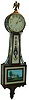 Waltham Clock Company, Willard Banjo reproduction, ca.1920-1930's. 