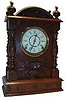 Kroeber "Cabinet No. 58", ca.1898, 16 inches high case, ash and walnut.