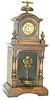 German animated water fountain clock, circa.1920's.