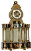 Austrian grand sonnerie strike, and calendar, mantle clock, ca 1810, plus or minus a few years.