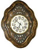 French picture frame clock, ca 1880. 