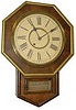 New Haven Clock Co. "Drop Octagon, R. C.", Ca 1871-1880.