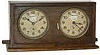 Two clocks, I would guess for chess or something similar.