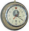 Russian ships clock, probably pretty new. 
