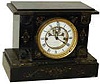 E. N. Welch marble clock, "Paola", ca 1889.