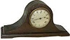 Wm. L. Gilbert tambour clock.