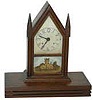 The Burroughs Company miniature, "Steeple Clock or Gothic Clock". 