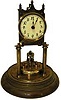 German 400 day disc pendulum clock.