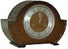 "Smith's Enfield, Made in Great Britain", tambour style mantle clock. 