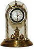 400 day clock, dial signed, "Schatz, Made in Germany".