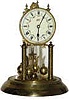 Schatz-Made in Germany, 400 day clock, with dome.
