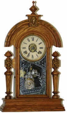 Ansonia Clock Co. parlor clock, the "King", ca 1901. — Antique Clocks Price Guide