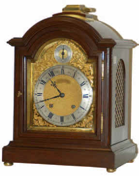 Petite, immaculate case. There is a trademark engraved on the movement and is inscribed "Made in Germany". — Antique Clocks Price Guide